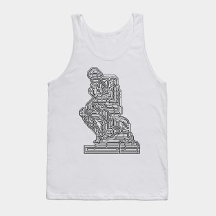 Thinker Chip Circuit Board Tank Top